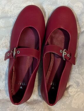 Mary Jane Flats with Buckle